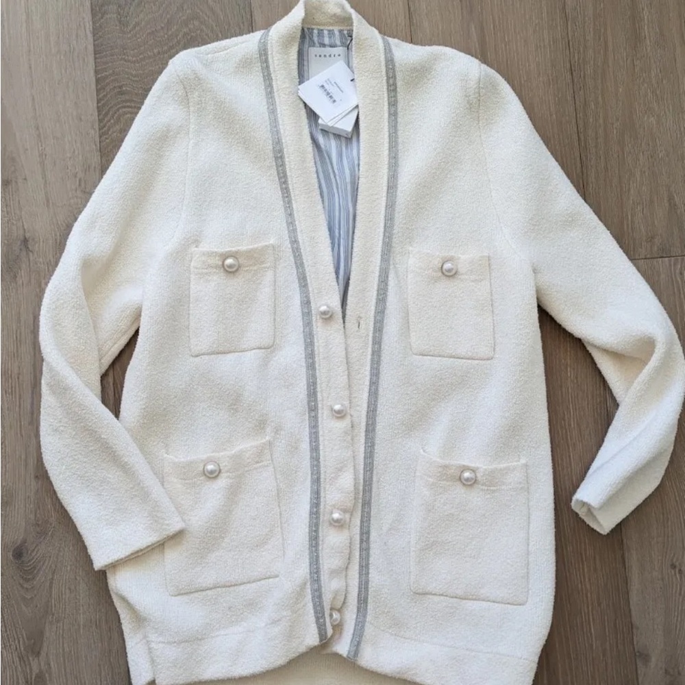 NWT Sandro Cardigan Jacket